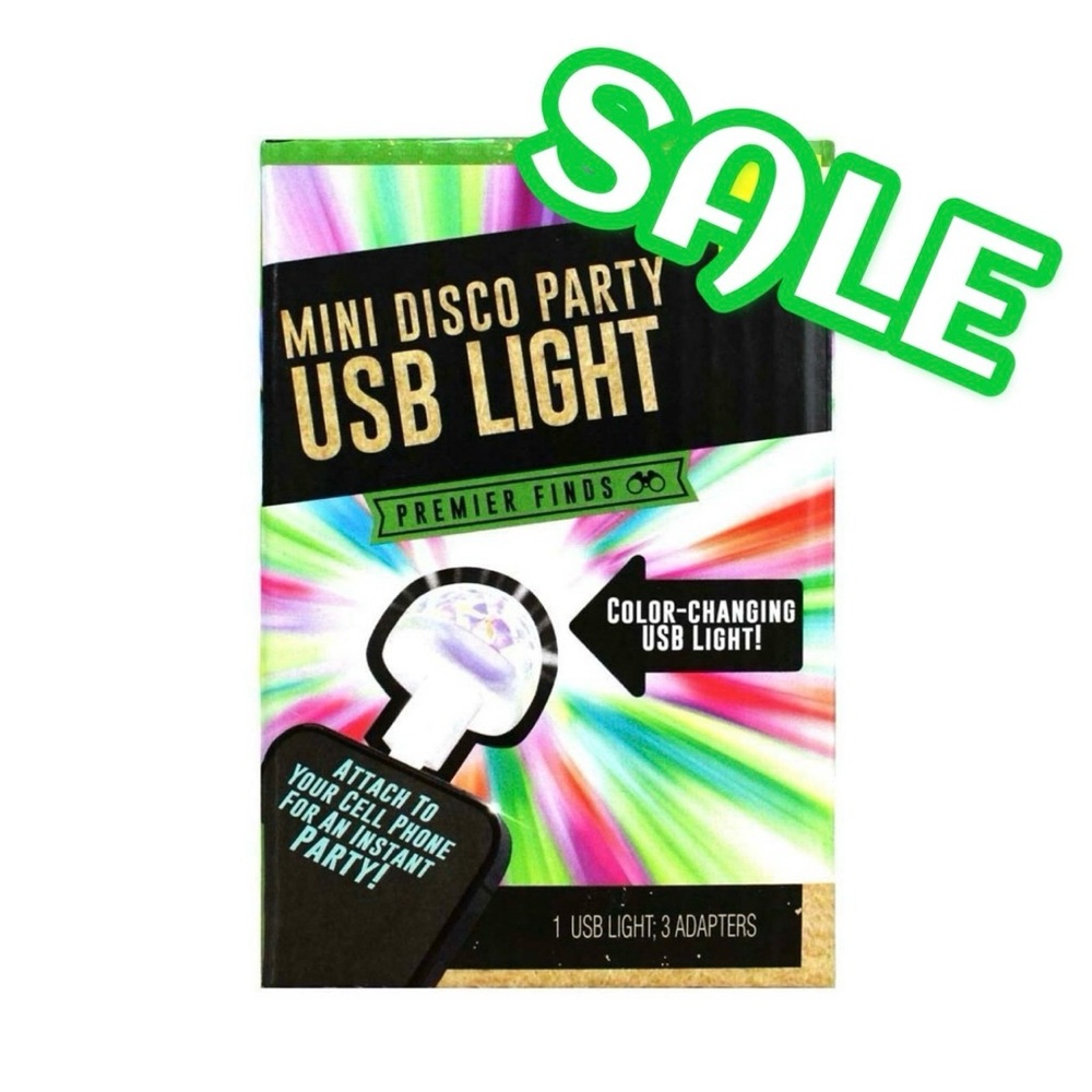 ‼️CLEARANCE SALE‼️ 🆕Mini Disco Party USB Light New in Sealed Box